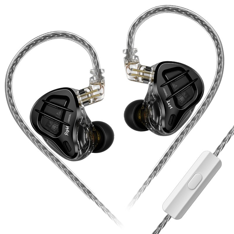 Knowledge Zenith IEM KZ ZAR - with Mic - Hybrid Driver 1DD + 7BA - Garansi Resmi 1 Tahun