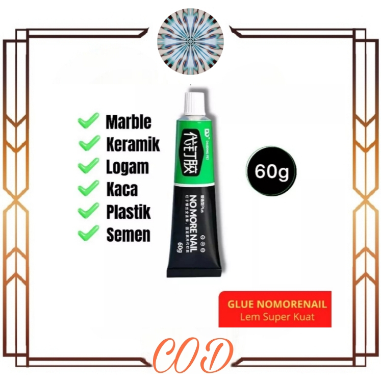 (COD) Lem Pengganti Paku / Tembok Cairan Adhesive Glue Penganti Skrup Perekat Super Kuat Serbaguna