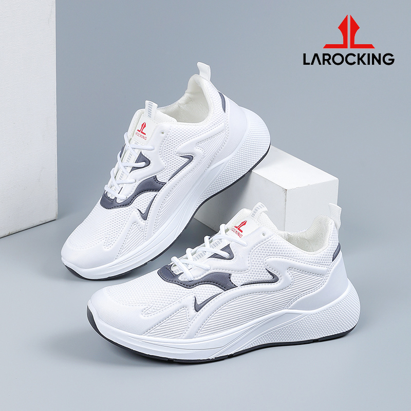 Larocking - Artemis Putih Polos | Sepatu Sneakers Running Gym Shoes Image 2