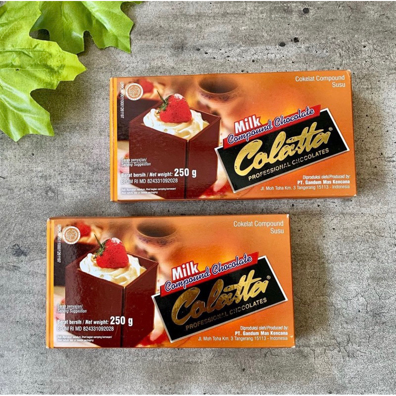 

Colatta Milk Compound Chocolate 250gr