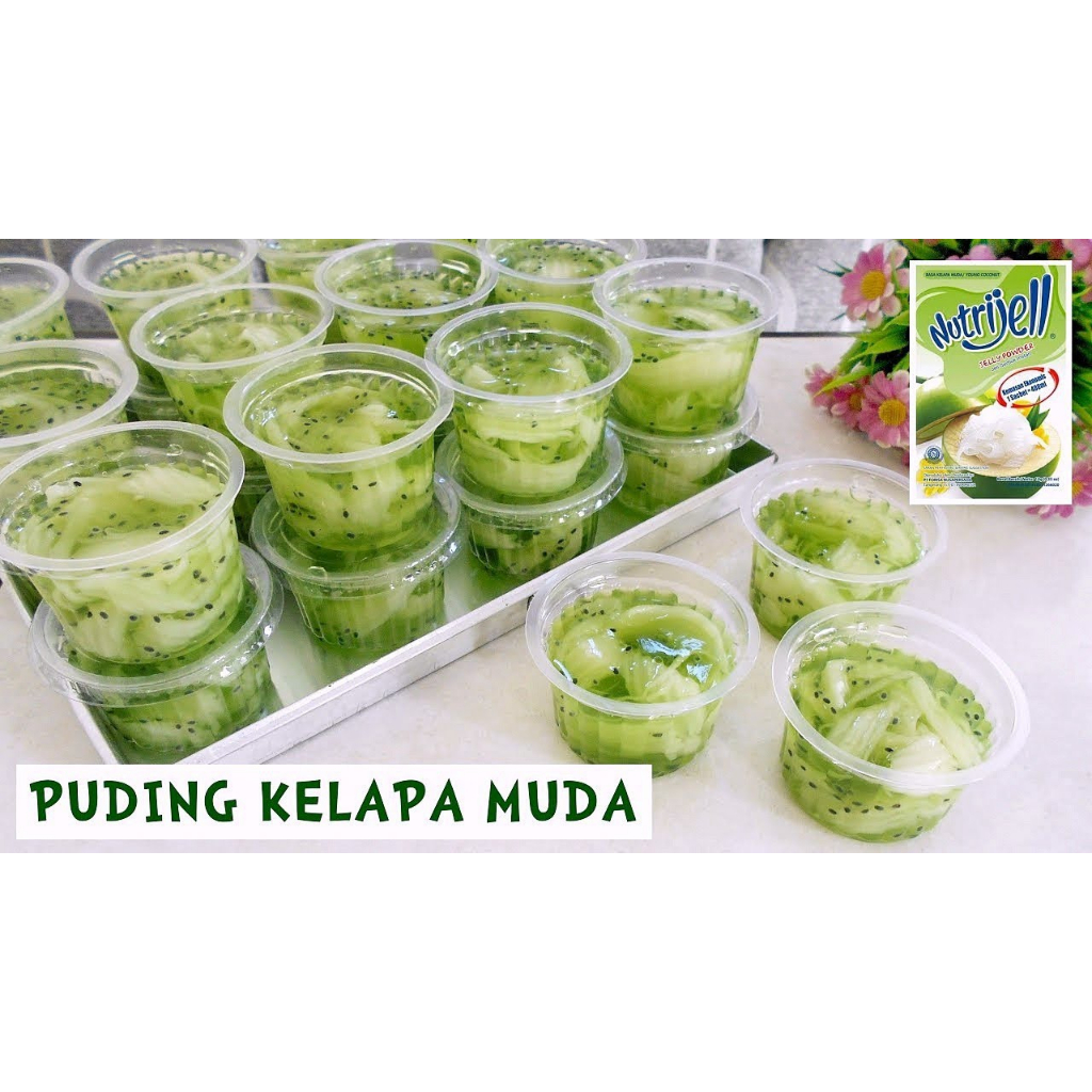 NUTRIJELL JELLY POWDER RASA KELAPA MUDA 10 GRAM