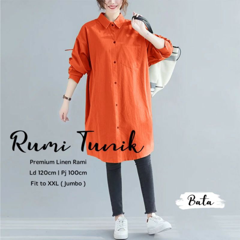 RUMI TUNIK JUMBO LD 120 cm TERBARU