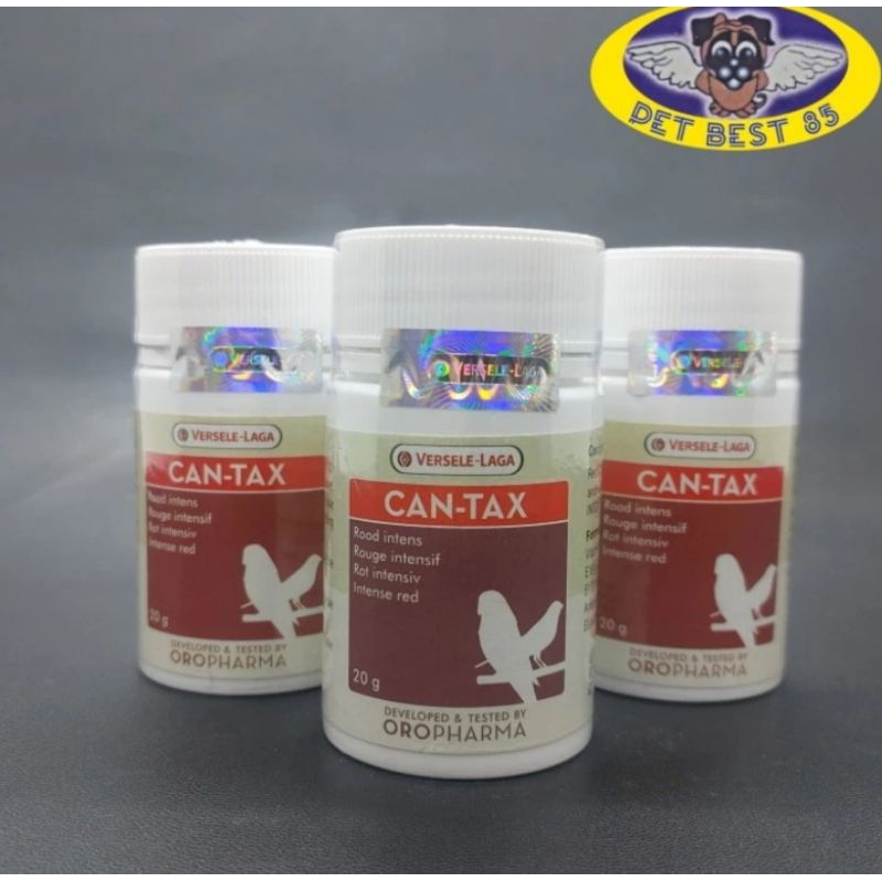 CanTax 20 gr Chantaxanthin Pewarna Merah Burung Kenari/Finch Import