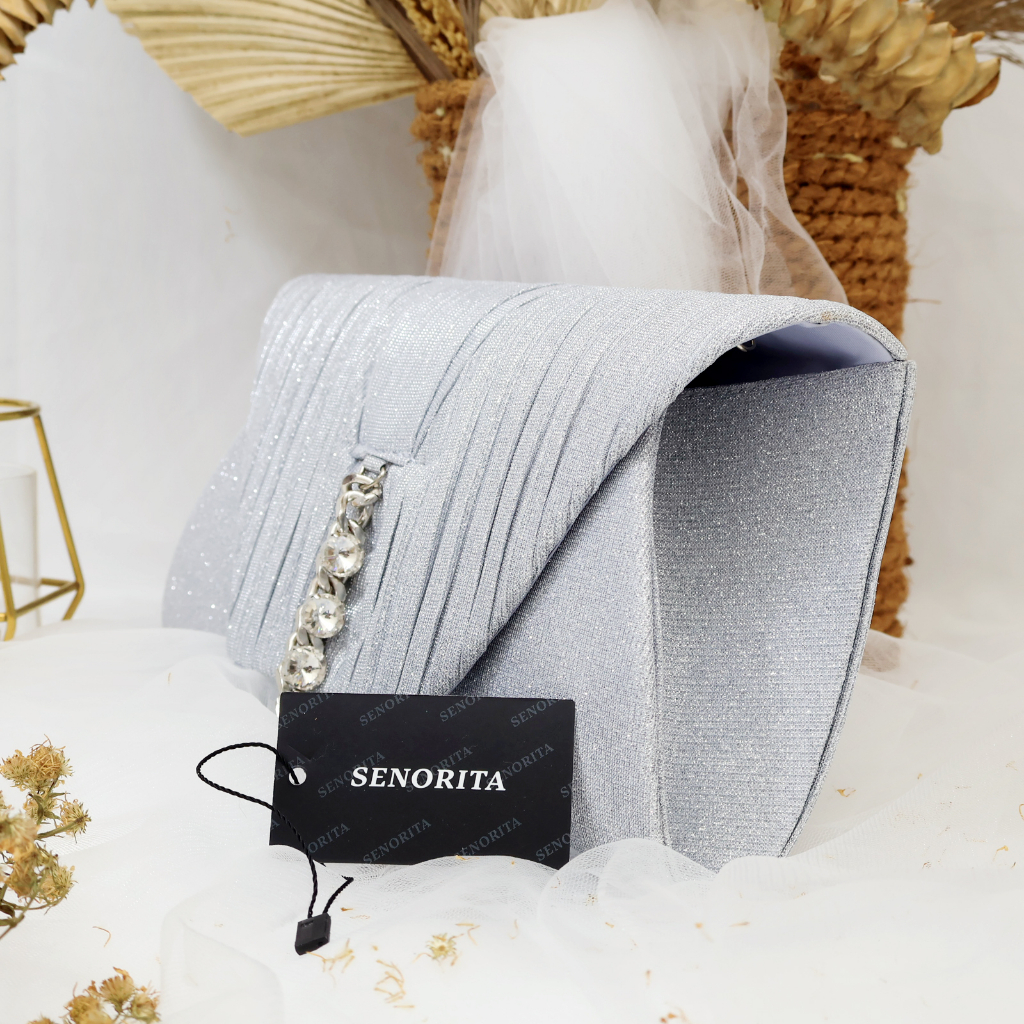 [ NEW ] Tas Pesta Clutch Wanita T3004 - SNR Size 27cm