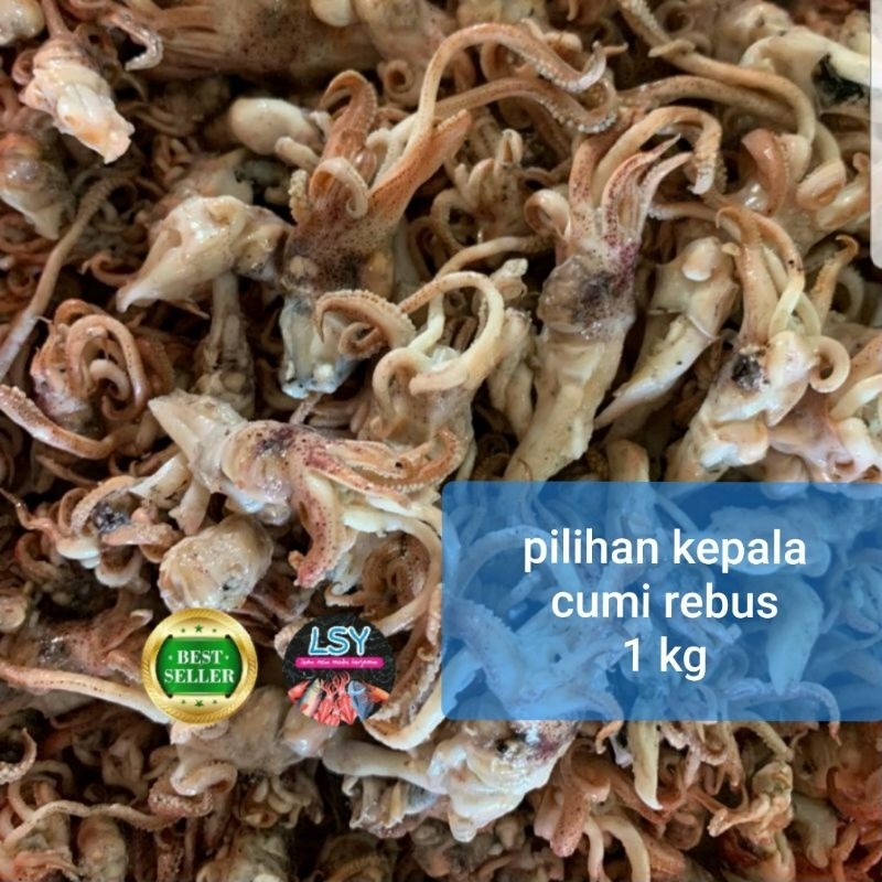 

ikan asin pilihan kepala cumi rebus 1 kg