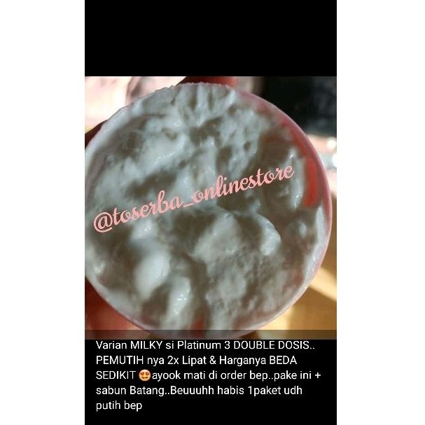 HB Jepang Platinum 3 DOUBLE DOSIS, HB Japanese Miracle Platinum 3 DOUBLE DOSIS ( PEMUTIH 2X LIPAT ) 