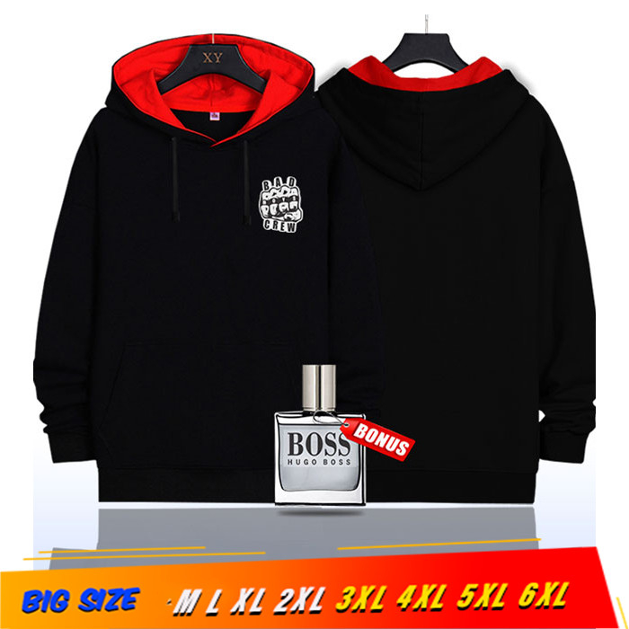 Hoodie Oversize Sweater Hoodie Pria Jaket Hodie Pria Big Size Badboy