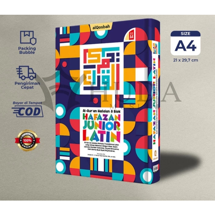 AL QURAN HAFAZAN 8 BLOK PERKATA LATIN JUNIOR A4