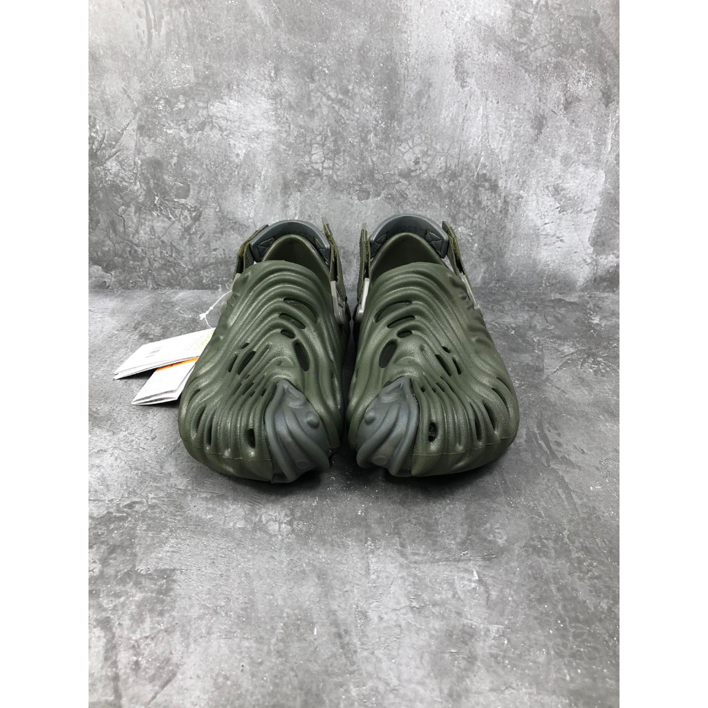 Crocs Pollex Clog x Salehe Bembury Army Green , 100% Real Pic.