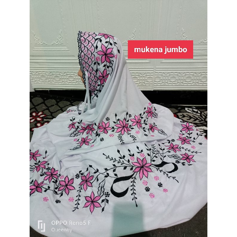 mukena terusan jumbo