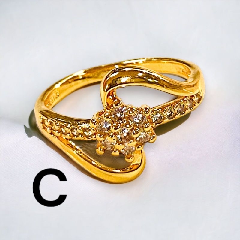 cincin permata lapis emas//cincin