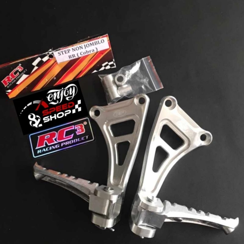 FootStep Step injakan Belakang Rc3 cobra non jomblo Ninja 150 RR &amp; R / ss