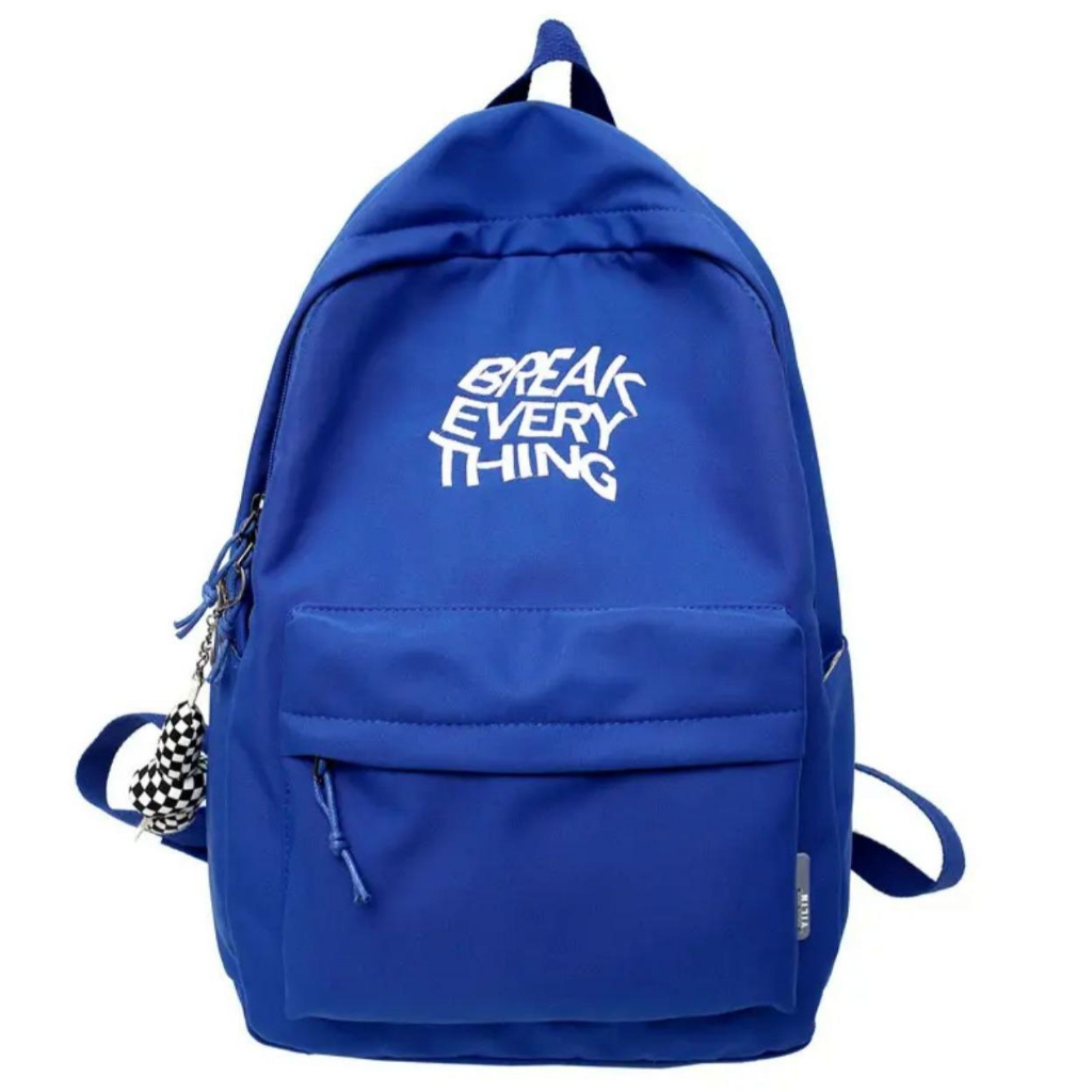 RANSEL 026 -  TAS SOO Tas Ransel Tas Sekolah Mormon-BIRU