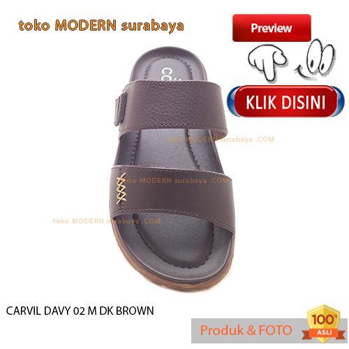 Sandal pria selop sandal casual slide CARVIL DAVY 02 M