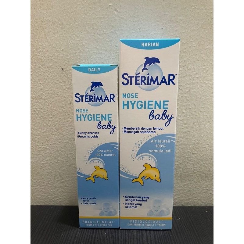 Sterimar baby Hygiene Nasal spray 100 ml / Sterimar adult Hygiene Nasal Spray 50 ml