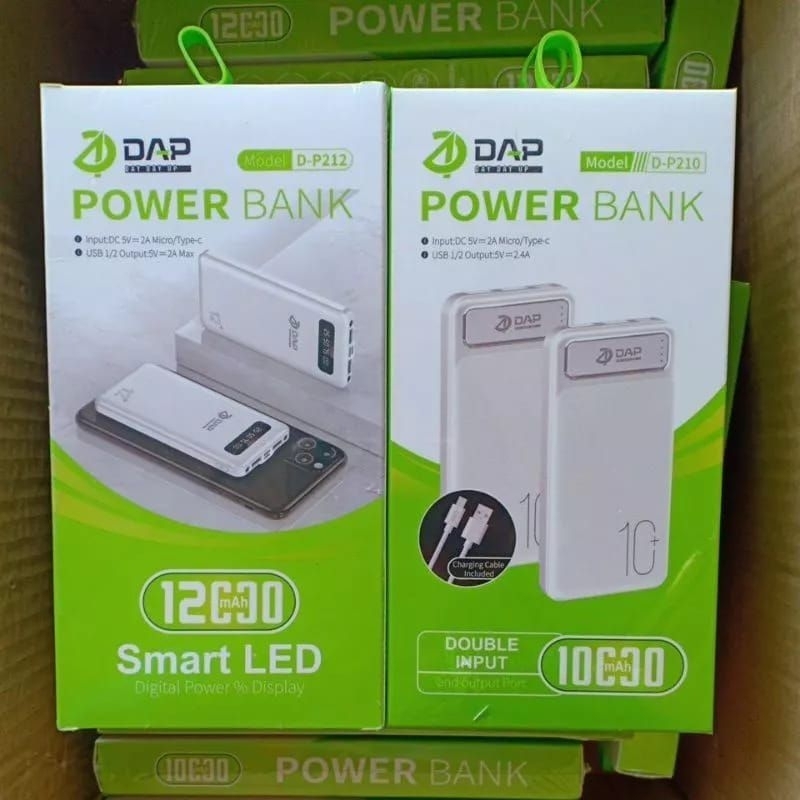 DAP PowerBank 10.000 D-P210 Dual input port