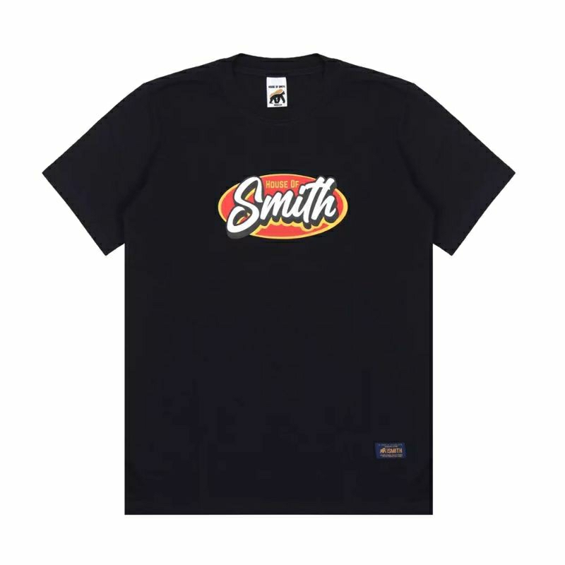 Kaos House Of Smith T-shirt Smith Hitam 05