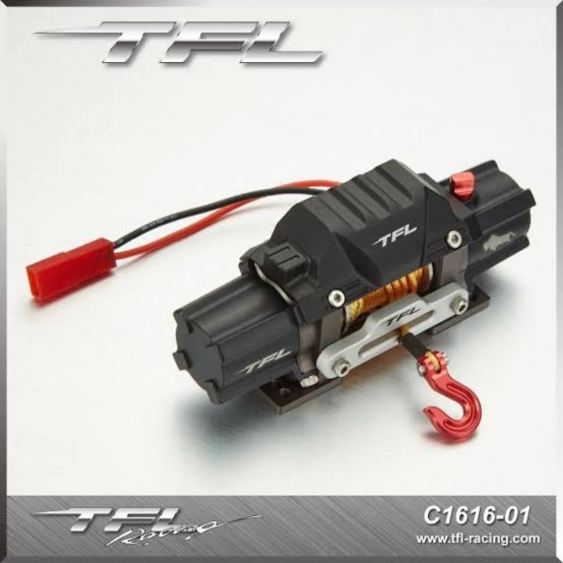Winch RC TFL Double Motor Quick Release Untuk RC 1/10 SCX AXIAL