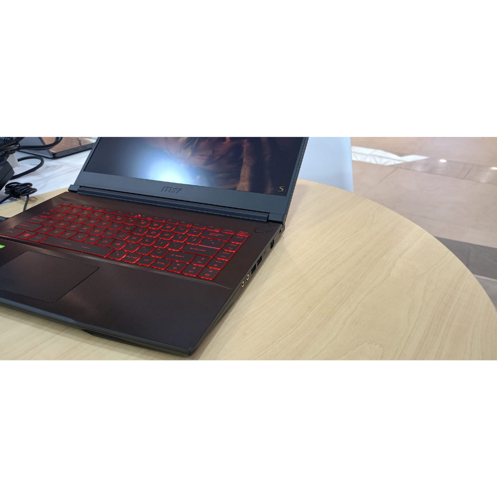 LAPTOP GAMING MURAH MSI GF63 THIN 11SC INTEL I5 11400H RAM 32GB 1TB SSD GTX1650 MAX Q 4GB FHD IPS BACKLIT 60HZ WINDOWS 11