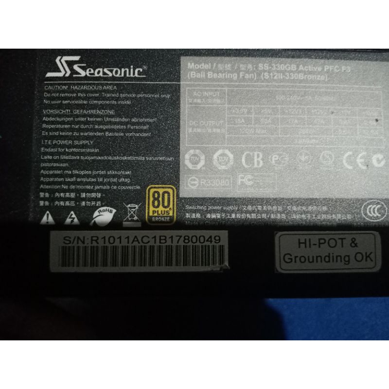 PSU seasonic