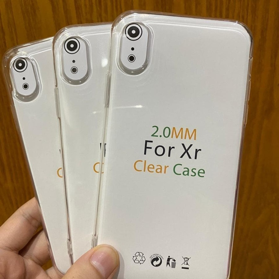 Case Hp For Apple iPhone XR Casing Clear HD SoftShell Bening Jelly Softcase