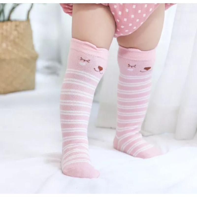 Kaos kaki bayi panjang anti slip laki laki perempuan
