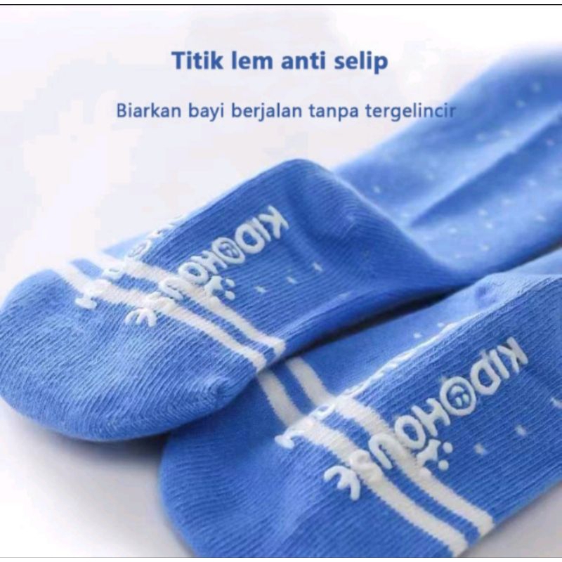 Kaos kaki bayi panjang anti slip laki laki perempuan