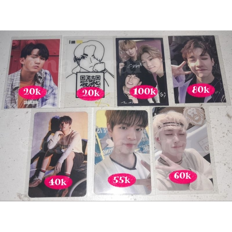 wts (want to sell) pc stray kids i am who i am not yellow wood