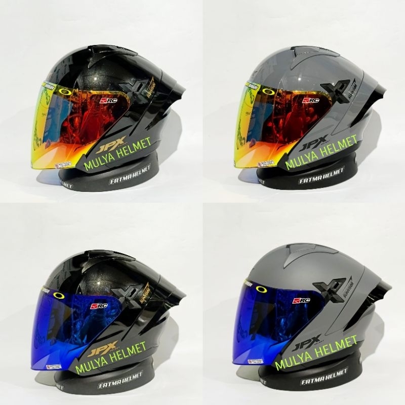 HELM JPX NOVA PAKET GANTENG SOLID