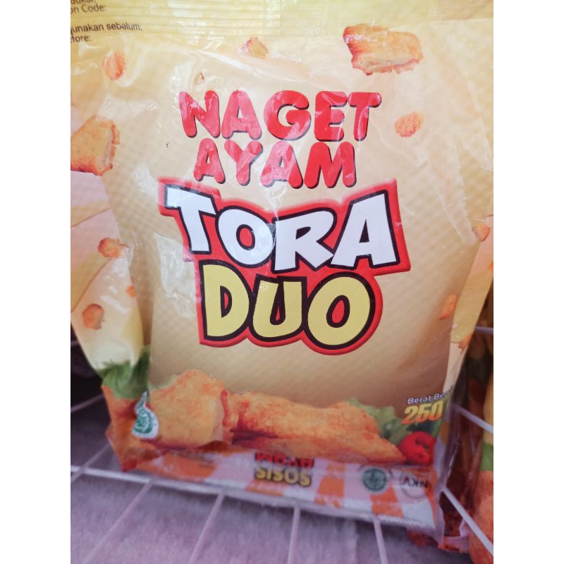 nugget tora 500 gr dan 250 gr frozen food