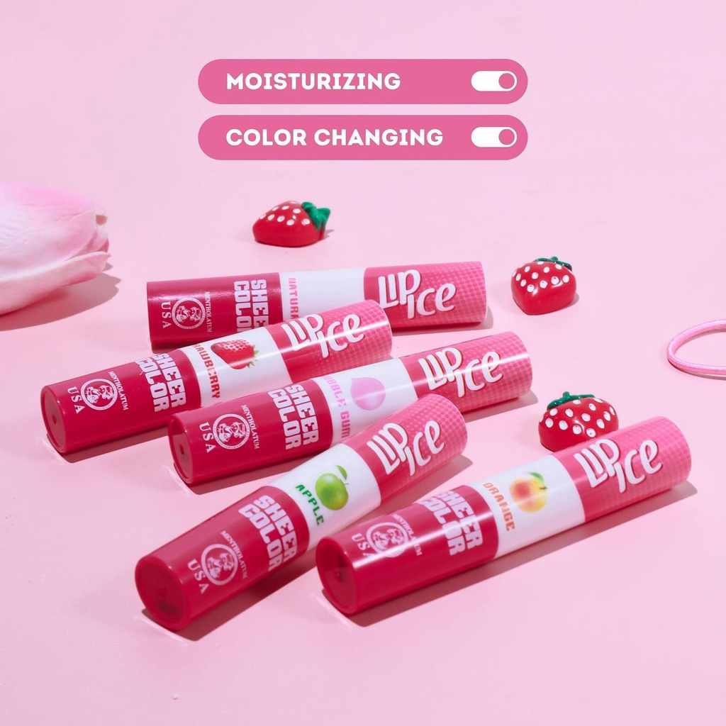 Lip Ice Sheer Color | Fruity | Sport SPF50+ Lip Balm