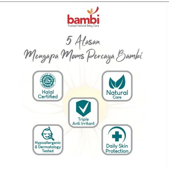 [BPOM] Bambi Baby Powder Prickly Heat 100gr / Bambi Bedak Tabur Khusus Biang Keringat Bayi / Kulit Normal - Sensitif / Bedak Meredakan Gatal &amp; Ruam Biang Keringat / MY MOM
