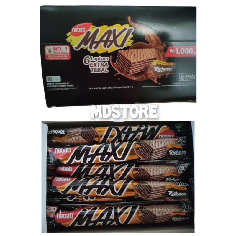 

NABATI MAXI coklat 14G GT (20PC X 6IB)