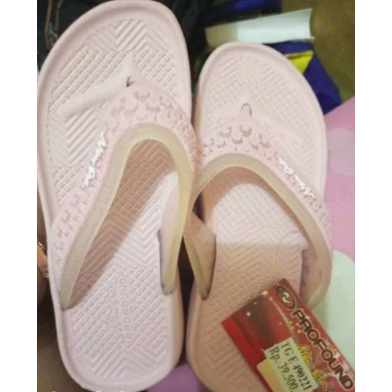 Sandal jepit anak perempuan new era