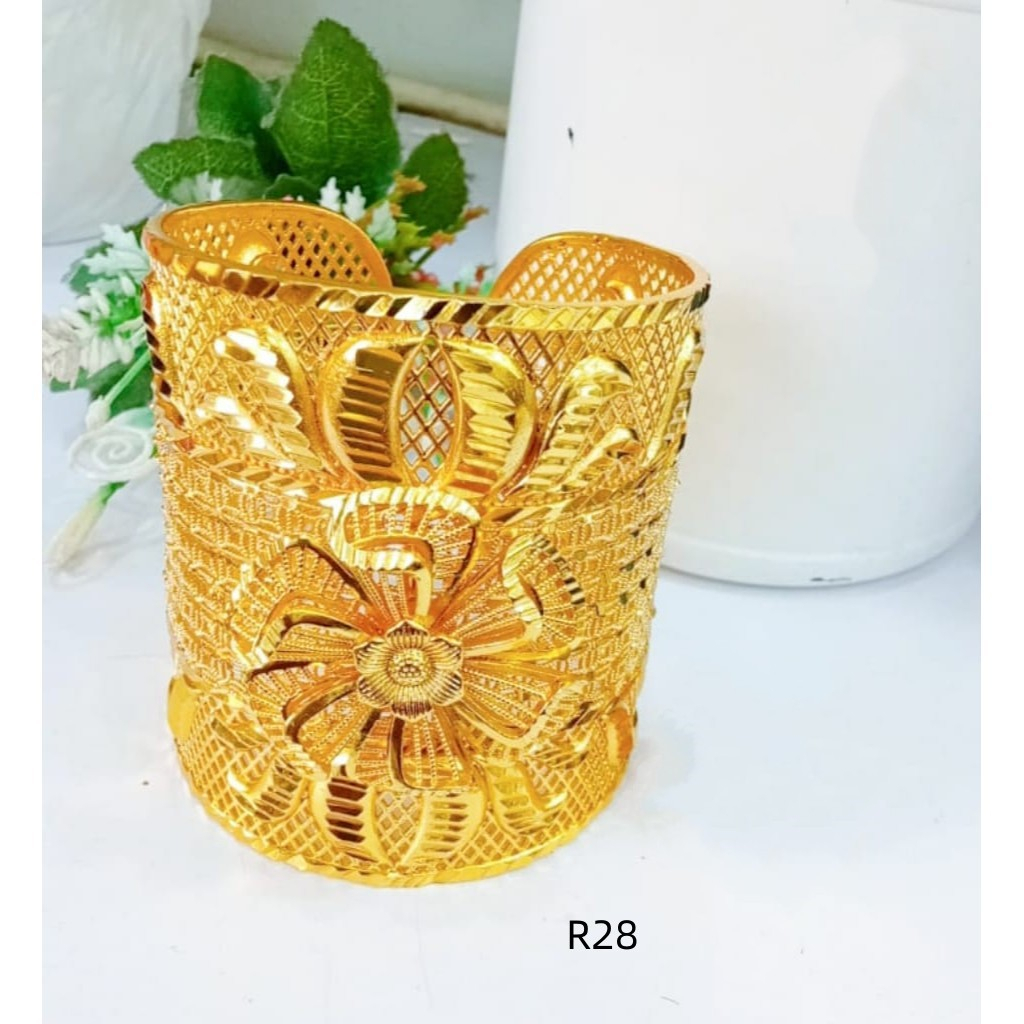 Gelang Xuping Lapis Emas 24K Perhiasan Wanita  Ar28/29/30/31