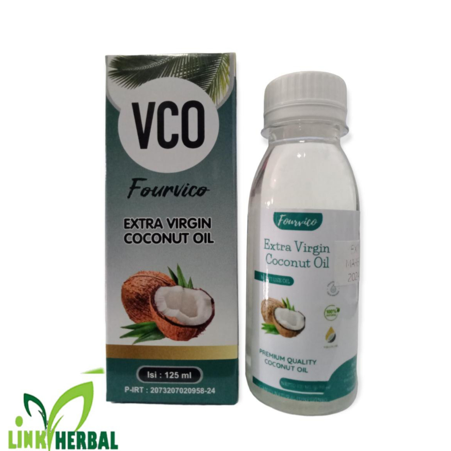 

VCO Fourvico | Extra Virgin Coconut Oil | Minyak Kelapa Murni - 125ml