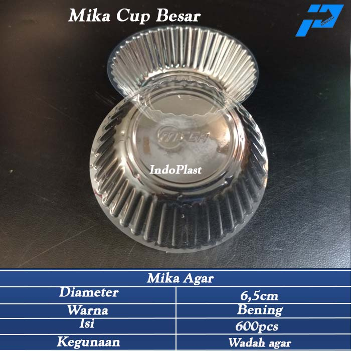 Mika Agar/Mika Plastik/Mika Mega Cup Agar Besar