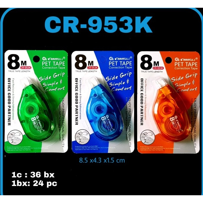 

CR953-CORRECTION TAPE - TIPE-X KERTAS - TIPE-X RAKIT VIRAL