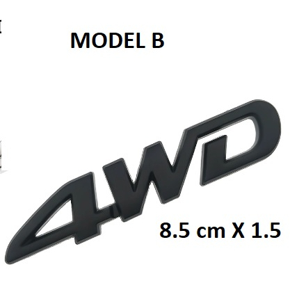 Emblem Metal 4WD 026