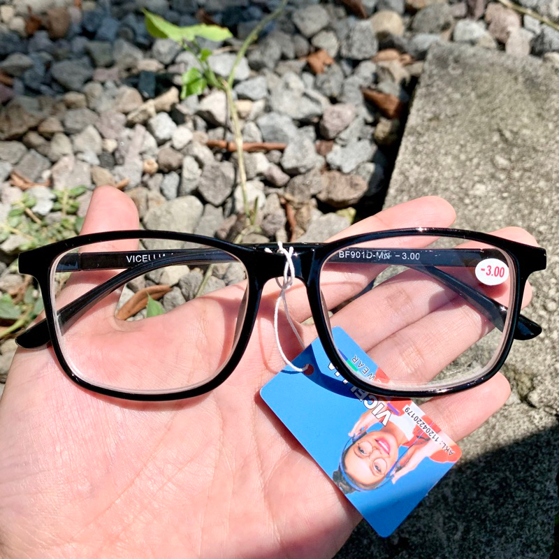 Kacamata Minus Frame Lebar Besar Original Pria Wanita