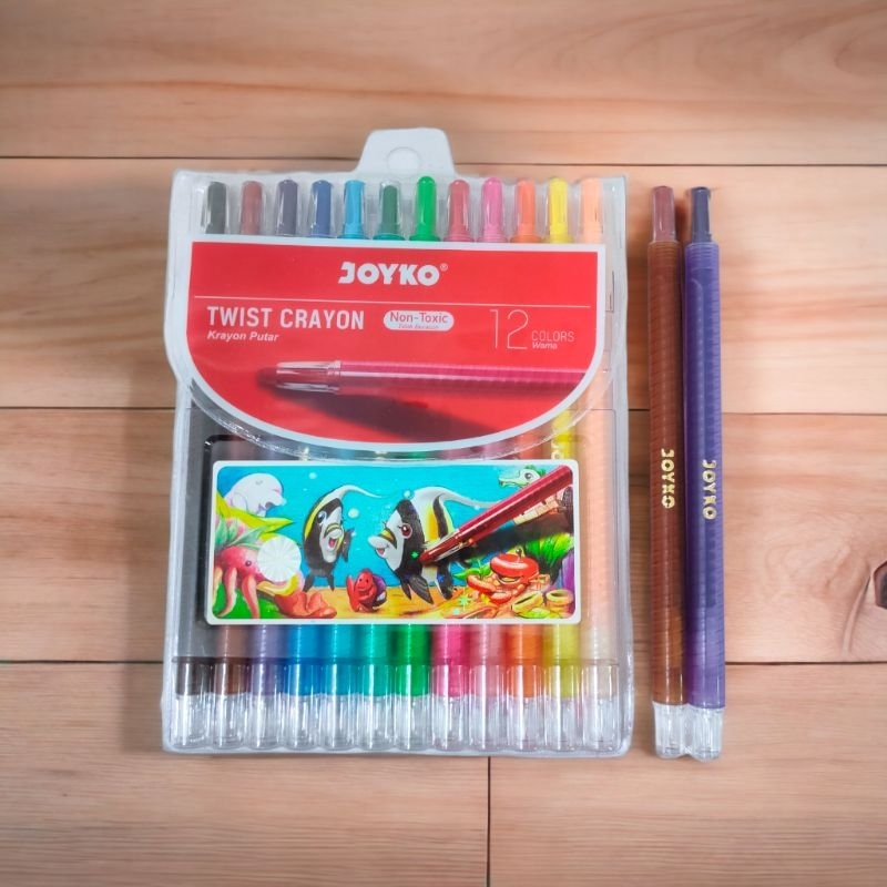 Joyko Twist crayon 12/Crayon putar Joyko