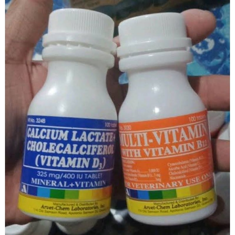 

Multivitamin dan calsium