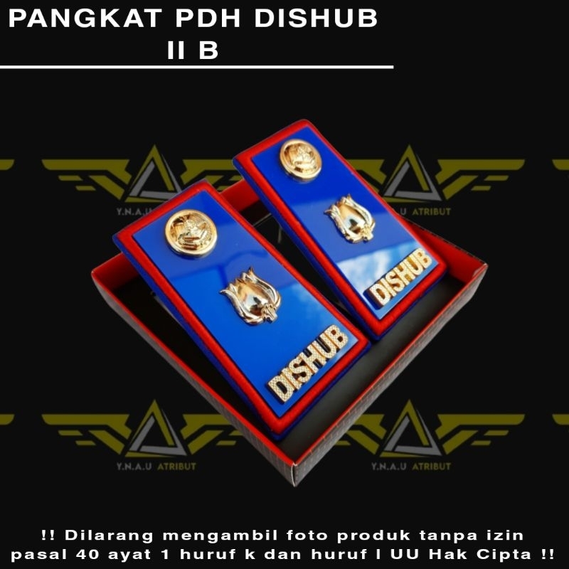 ATRIBUT DISHUB / PANGKAT PDH DISHUB GOLONGAN 3D EXCLUSIVE