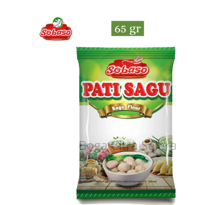 

1 Dus Tepung Pati Sagu / Sagu Aren Sobaso 500 gr