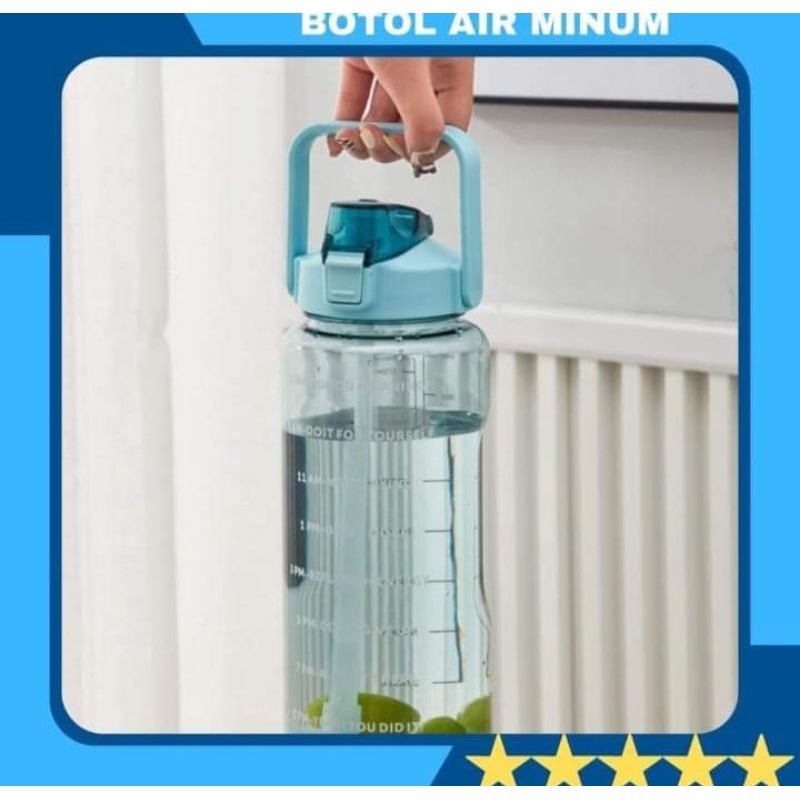 botol minuman 2 liter transparan