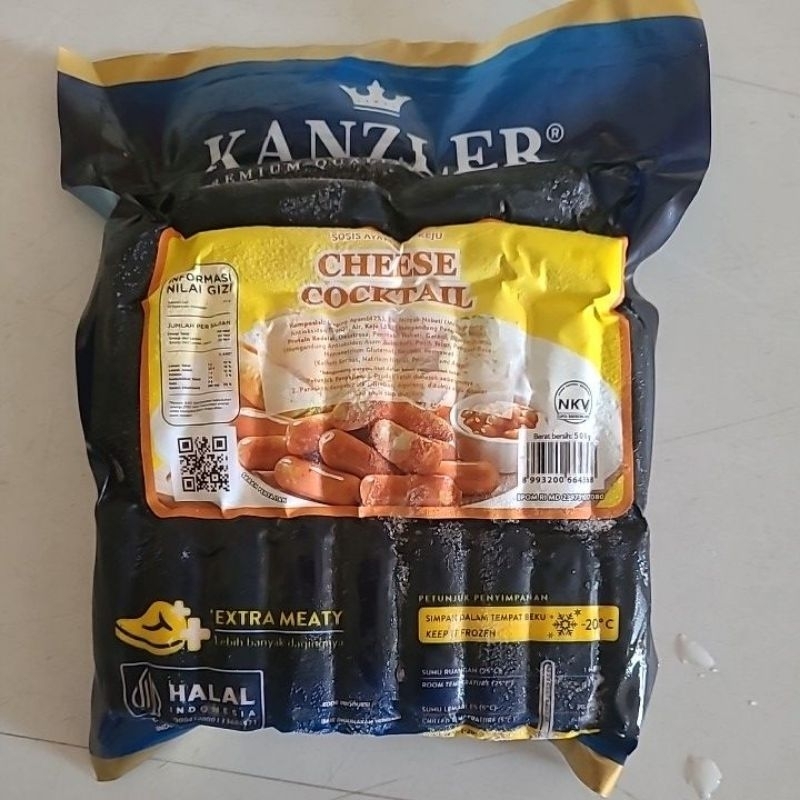 

Sosis Kanzler cheese cocktail 500gr