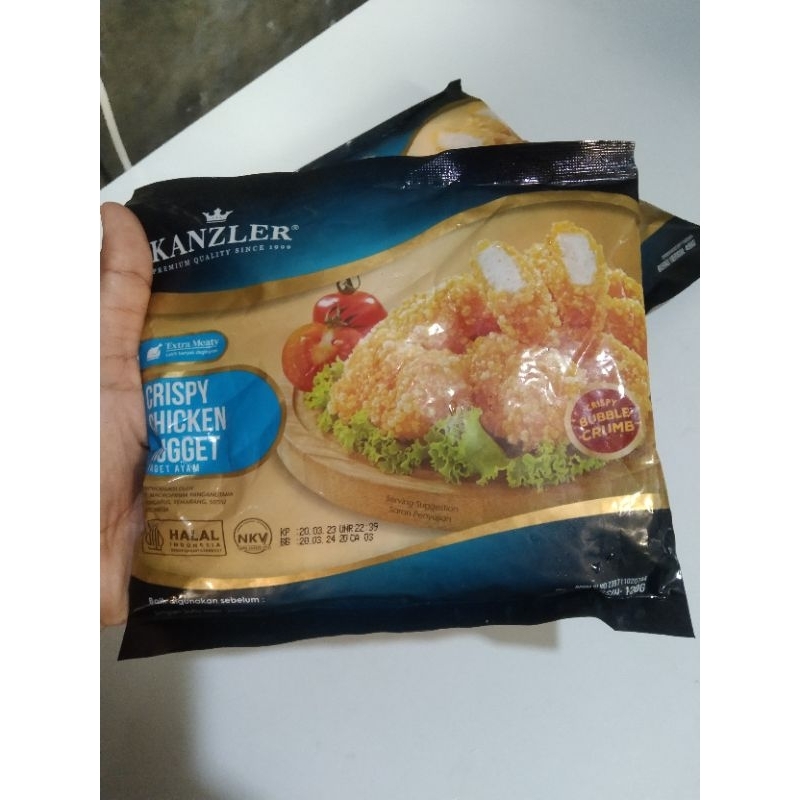 

kanzler nuget crispy 120gram