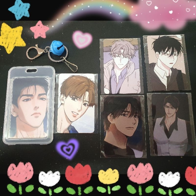 gantungan kunci/tas cardholder isi foto manhwa/manhua BL/yaoi