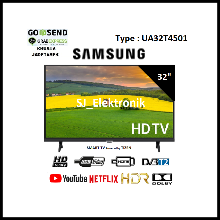 LED TV Samsung 32T4501 SmartTV 32 Inch UA32T4501 HDTV Digital TV