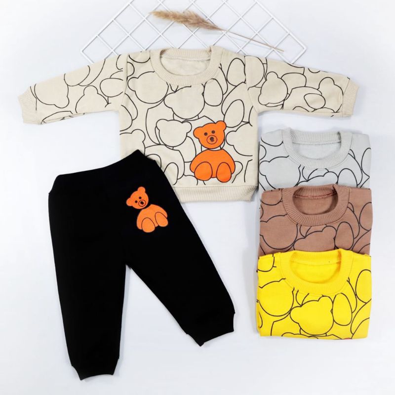 Setelan jogger anak / set sweater anak / jogger anak
